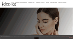 Desktop Screenshot of depilaspamplona.com